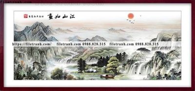 File ảnh gốc tranh thuy mac trung quoc 521 không vỡ nét