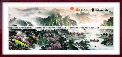 Tải file gốc tranh thuy mac trung quoc 530 (bản PSD) chỉnh sửa được