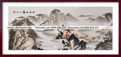 Tải file gốc tranh thuy mac trung quoc 531 dùng cho in ấn