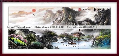 Tải file tranh tranh thuy mac trung quoc 568 (ảnh gốc) ngay