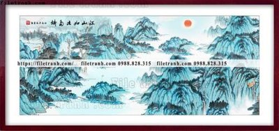 Tải file tranh thuy mac trung quoc 576 (ảnh gốc) in gạch men