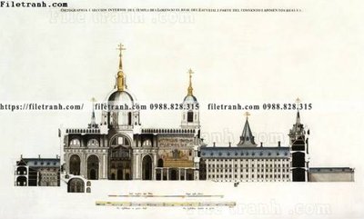 File gốc tranh toa lau dai my co dien 42 (phong cách) cổ điển