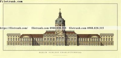 File tranh tranh toa lau dai my co dien 56 (ảnh gốc) cho in ấn kỹ thuật số