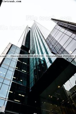 File tranh tranh toa nha thang dung 626 (bản gốc) in lụa 5D