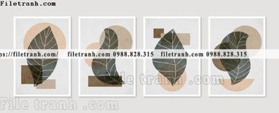 File gốc in ấn tranh toi gian bo 3 minimalis 136 độ phân giải cao