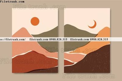 File tranh gốc tranh toi gian bo 3 minimalis 198 (bản đẹp) độc quyền