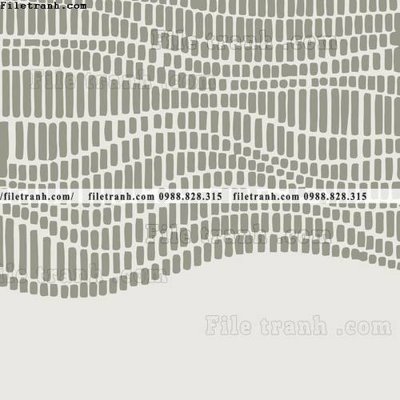 File in mica tranh toi gian truu tuong 667 (bản gốc) làm vách ngăn