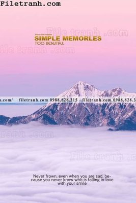 File in mica tranh trang tri bac au dep 151 (bản gốc) làm vách ngăn