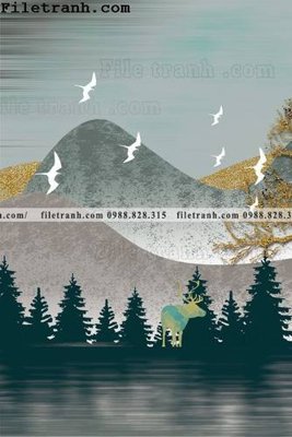 File tranh tranh trang tri bac au dep 154 (gốc) chủ đề tĩnh vật