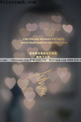 File in trần tranh trang tri bac au dep 194 (bản gốc) mây trời