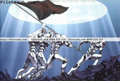 File tranh tranh tre em game 218 (gốc) in vải canvas