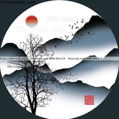 File tranh gốc tranh tron kieu Trung Quoc moi 104 (bản quyền) file PSD