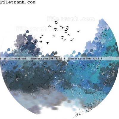 File tranh gốc tranh tron kieu Trung Quoc moi 134 (bản quyền) độc đáo