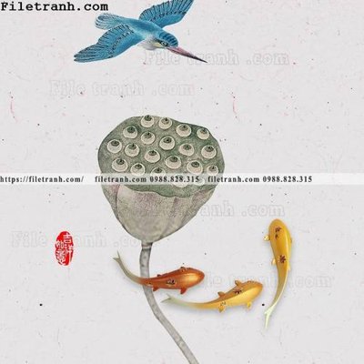 File in mica tranh tron kieu Trung Quoc moi 163 (bản gốc) làm vách ngăn