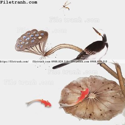 File PSD tranh tron kieu Trung Quoc moi 183 (bản gốc) cho nhà in