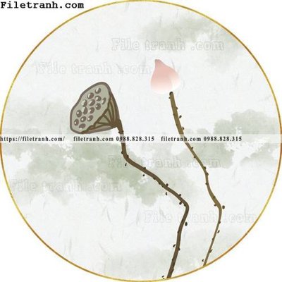 File gốc tranh tron kieu Trung Quoc moi 190 (ảnh chi tiết) để in trần