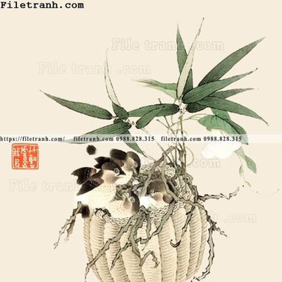 File tranh trang trí tranh tron kieu Trung Quoc moi 279 (tải file gốc)