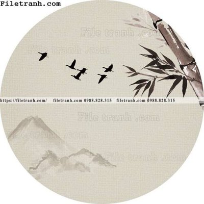 File gốc tranh tron kieu Trung Quoc moi 352 (thiết kế) độc quyền