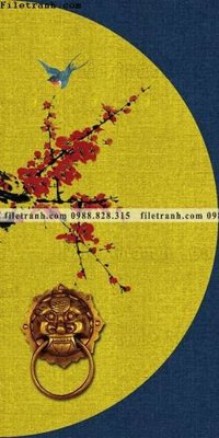 Download file tranh trung quoc mau do 543 (gốc) in mica ốp bếp