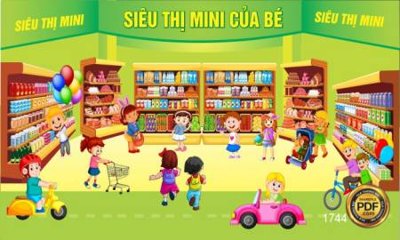 File gốc SIEU THI MINI CUA BE (PNG) không nền chất lượng