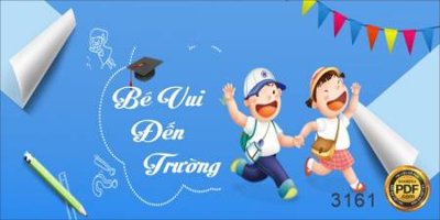 File gốc be vui den truong mam non (in mica) cắt laser