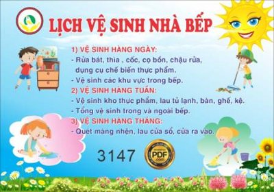 File tranh lich ve sinh nha bep (ảnh gốc) độ nét vượt trội
