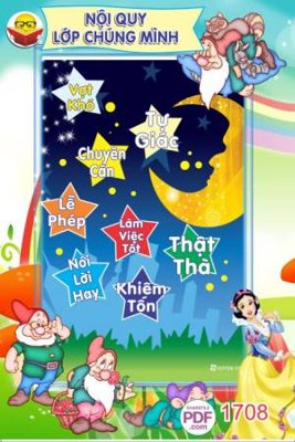 File tranh gốc noi quy lop hoc 4 (sắc nét từng chi tiết)