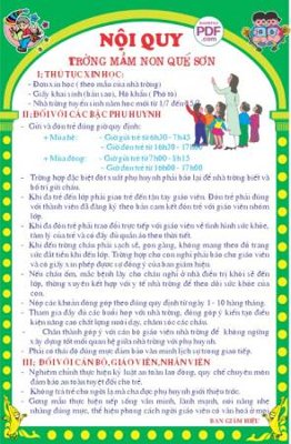 File tranh noi quy truong mam non que son (ảnh gốc) độ nét vượt trội