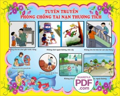 File tranh tuyen truyen phong chong tai nan thuong tich (bản gốc) trang trí văn phòng