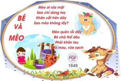 File tranh van tho trang tri mam non 4 (bản gốc) in lụa 3D