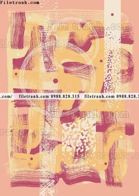 File tranh gốc tranh truu tuong Graffiti 1509 chủ đề hiện đại