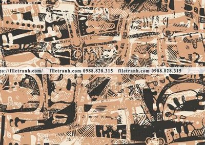 Ảnh gốc file in lụa tranh truu tuong Graffiti 1517 chi tiết