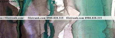 File in trần tranh truu tuong art in canvas dep 162 (bản gốc) bầu trời