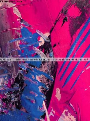 File gốc tranh truu tuong art mau nuoc 514 (phiên bản chuẩn) để in ấn