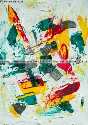 File tranh tranh truu tuong art mau nuoc 558 (ảnh gốc) in trần 3D