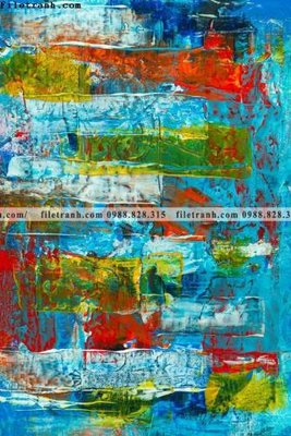 Tải file tranh truu tuong art mau nuoc 576 (gốc) chủ đề phong thủy