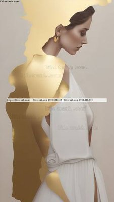 File in trần tranh truu tuong co gai phu nu hien dai 507 (file gốc) xuyên sáng