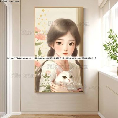 Tệp tin gốc tranh truu tuong co gai phu nu hien dai 531 (dùng cho in) tranh truu tuong co gai phu nu hien dai 531