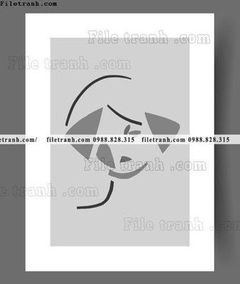 File tranh gốc tranh truu tuong don gian phong cach bac au 1567 (bản quyền) Filetranh.com