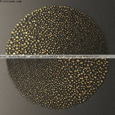 File tranh trang trí tranh truu tuong giap vang 102 (tải file gốc)