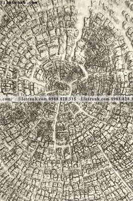 File tranh trang trí tranh truu tuong giap vang 274 (tải file gốc)