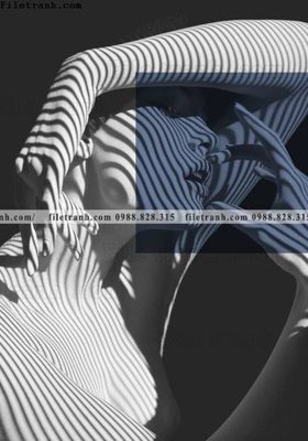 Tải file tranh truu tuong ket cau mau xanh va trang 500 (gốc) làm tranh treo tường