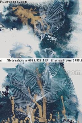 Download file tranh truu tuong mau nuoc in canvas dep 657 (gốc) in mica cao cấp