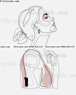 File gốc tranh truu tuong minimalis toi gian 601 cho in ấn và thiết kế