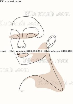 File tranh in trần 3D tranh truu tuong minimalis toi gian 628 (ảnh gốc)