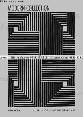 Ảnh gốc tranh truu tuong sang tao vector 1500 (độ nét cao) in tráng gương