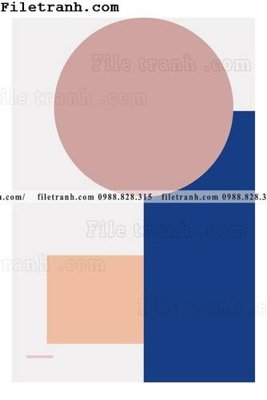 File tranh trang trí tranh truu tuong toi gian 155 (tải file gốc)