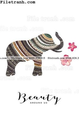 File in trần tranh ve hoat hinh phong tre em 184 (bản gốc 3D) sống động