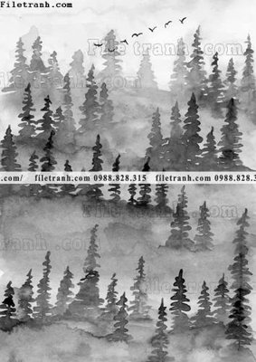 File tranh tranh ve mau nuoc 1506 (gốc) chủ đề động vật