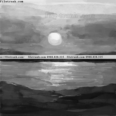 File tranh tranh ve mau nuoc 1517 (ảnh gốc) độc quyền